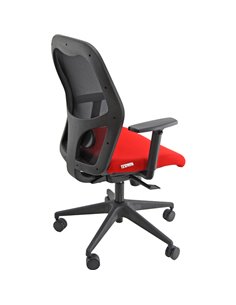 Seduta operativa Hubble Pro Memory rosso con braccioli regolabili HUHUPM/BR/IR Unisit SEDUTE OPERATIVE 2