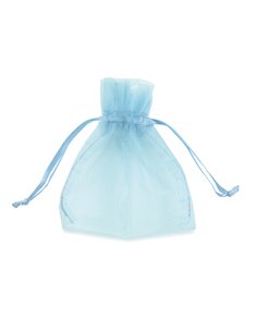 20 Sacchetti organza Milly 8,5x10cm celeste UL550DLL02VCE
