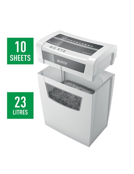 Distruggidocumenti a frammenti Home Office Leitz IQ 80090000 LEITZ A FRAMMENTI E MICROFRAMMENTI