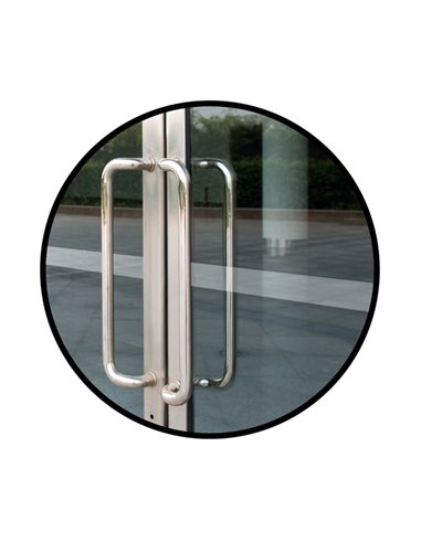 Rotolo striscia adesiva di sicurezza per vetri 5cm x 5mt Cep 1701990221 CEP SEGNALETICA