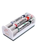 Set 4 marcatori Maxiflo MWL5S 4mm assort. + cancellino Pentel MWL5S-4N