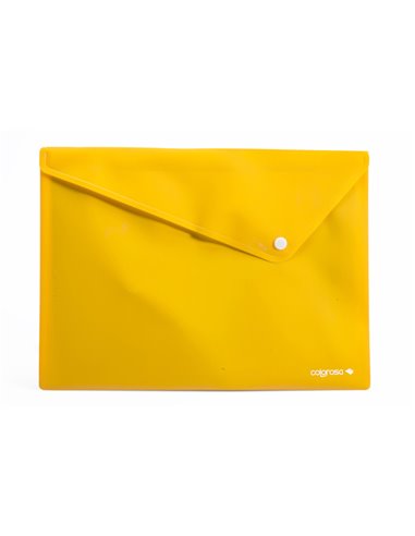 6 buste c/bottone in PPL Colorosa 33x24.5cm colori assortiti RiPlast 361908 Colorosa CARTELLINE IN PLASTICA CON BOTTONE