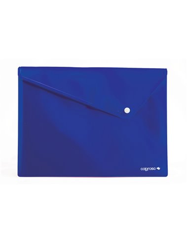 6 buste c/bottone in PPL Colorosa 33x24.5cm colori assortiti RiPlast 361908 Colorosa CARTELLINE IN PLASTICA CON BOTTONE