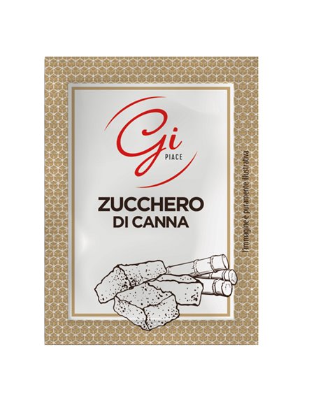 1Kg Zucchero di canna in bustine monoporzione da 5gr cad. (200 bustine) Viander 07034 Viander MONODOSE
