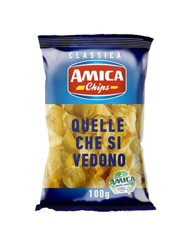 Patatina Classica 100gr AmicaChips AM100 Amica Chips SNACK DOLCI-SALATI