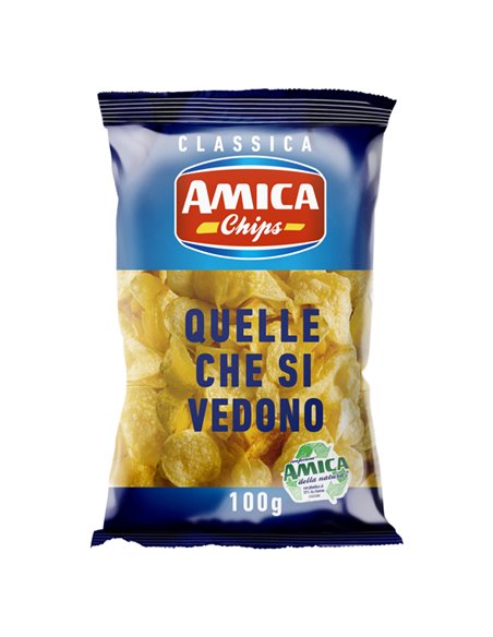Patatina Classica 100gr AmicaChips AM100 Amica Chips SNACK DOLCI-SALATI