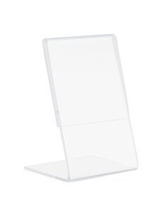 Display a L 8x5,2x4,1cm (A8) Securit PFT-ACL-A8 SECURIT PORTADEPLIANT DA TAVOLO 2