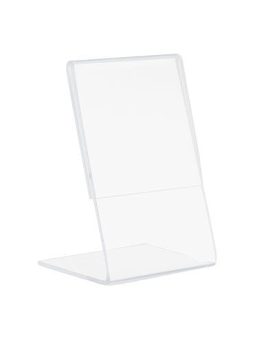 Display a L 8x5,2x4,1cm (A8) Securit PFT-ACL-A8 SECURIT PORTADEPLIANT DA TAVOLO