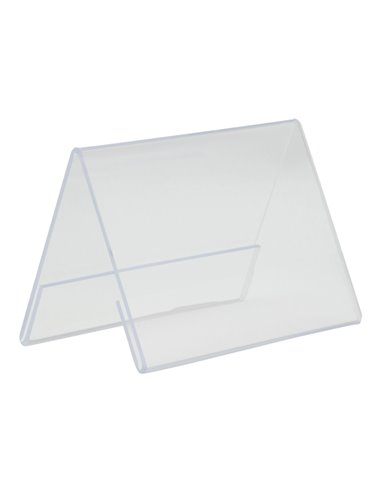 Display a V 7,8x10,6x6,7cm (A7) Securit PFT-ACV-A7 SECURIT PORTADEPLIANT DA TAVOLO
