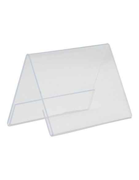Display a V 7,8x10,6x6,7cm (A7) Securit PFT-ACV-A7 SECURIT PORTADEPLIANT DA TAVOLO