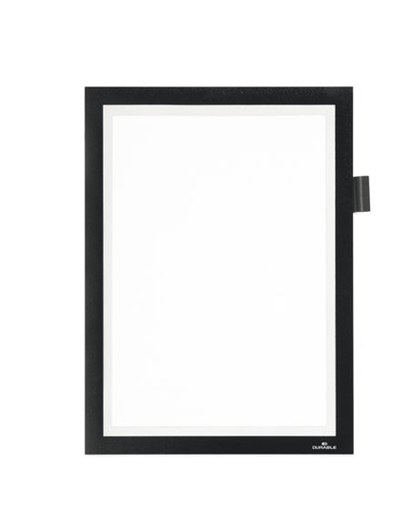 Cornice magnetica Duraframe® Note A4 21X29,7cm nero Durable 4989-01