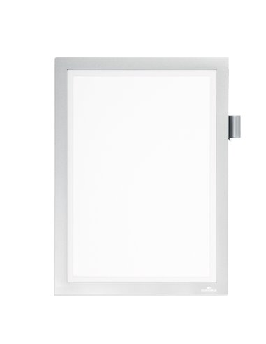 Cornice magnetica Duraframe® Note A4 21X29,7cm argento Durable 4989-23 DURABLE SEGNALETICA