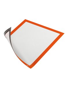 Cornice Duraframe® Magnetic A4 21x29,7cm arancio Durable 4869-09 DURABLE SEGNALETICA