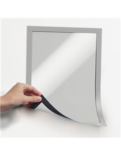 Cornice Duraframe® Magnetic A4 21x29,7cm argento Durable 4869-23 DURABLE SEGNALETICA 2