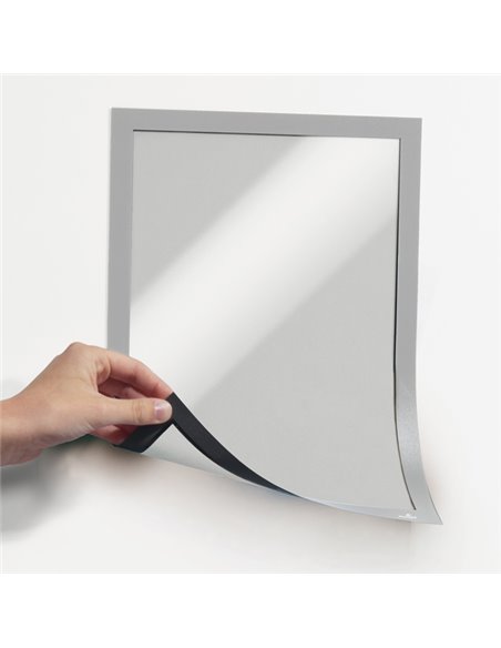 Cornice Duraframe® Magnetic A4 21x29,7cm argento Durable 4869-23 DURABLE SEGNALETICA
