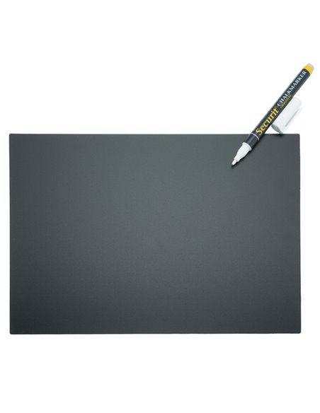 Set 5 TAG nere 21x29,7cm (A4) Securit TAG-A4-WT