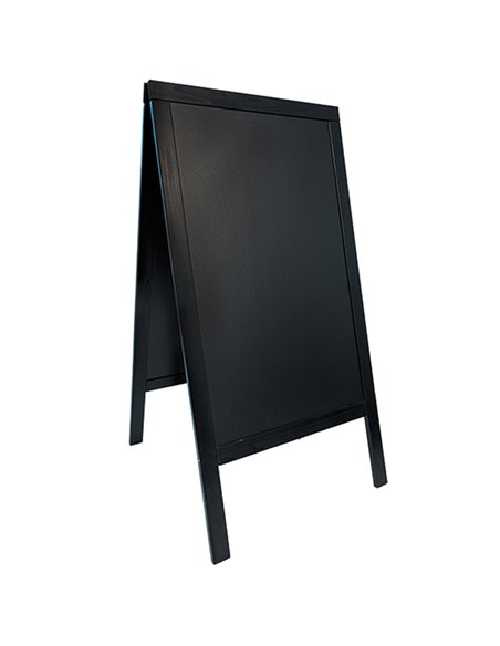 Lavagna Nera a cavalletto 54,5x85cm SANDWICH Securit SBD-BL-85