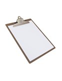 Porta MenU' Clip in legno 34,5x23cm Securit MC-CBA4-BR