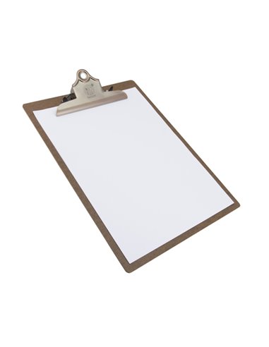 Porta MenU' Clip in legno 34,5x23cm Securit MC-CBA4-BR SECURIT PORTA MENU' e ACCESSORI