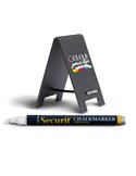 Set 5 TAG sandwich nere 8,5x5cm Securit TAG-SBS-WT