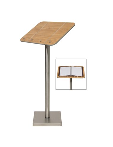 Leggio porta menU' stand Securit MCS-115-TE