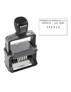 Datario Farmacia Professional 5460/Farm Trodat 139703 TRODAT DATARI-NUMERATORI-POLINOMI