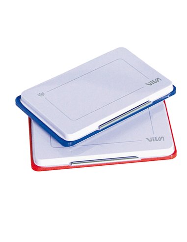 Cuscinetto per timbro in gomma Blu Viva 348B-BLUE VIVA CUSCINETTI