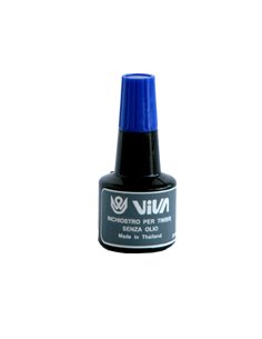Inchiostro per cuscinetti a base alcool 30gr blu Viva 358B-BLUE
