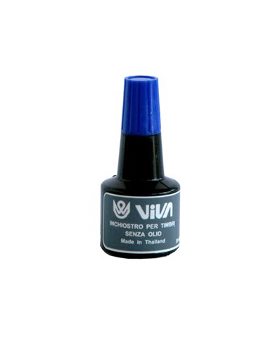 Inchiostro per cuscinetti a base alcool 30gr blu Viva 358B-BLUE