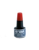 Inchiostro per cuscinetti a base alcool 30gr rosso Viva 358R-RED