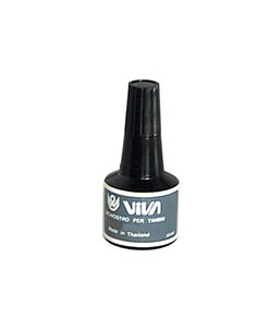 Inchiostro per cuscinetti a base d'olio 30gr nero Viva 360N-BLACK VIVA ACCESSORI PER PACCHI E BUSTE