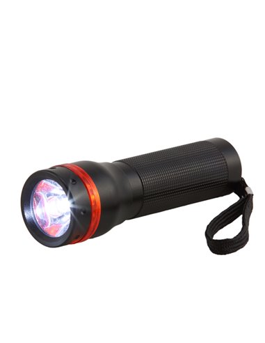 Torcia a Led 1W in alluminio 10203 ITERNET TORCE DA LAVORO E LAMPADINE