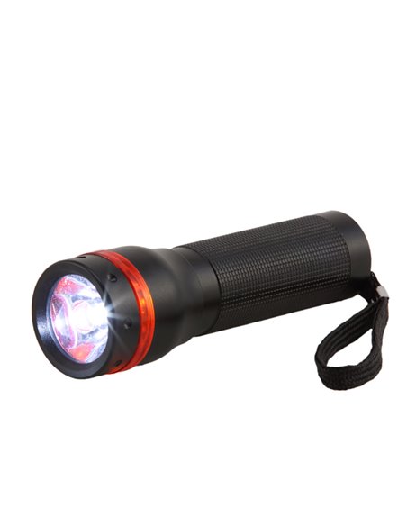 Torcia a Led 1W in alluminio 10203 ITERNET TORCE DA LAVORO E LAMPADINE