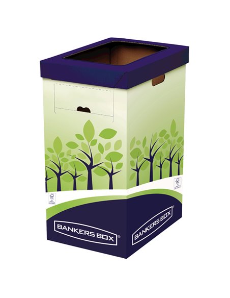 Cestino riciclo alto 31,5x60,8x42,7cm Fellowes 8049202 FELLOWES CESTINI GETTACARTE