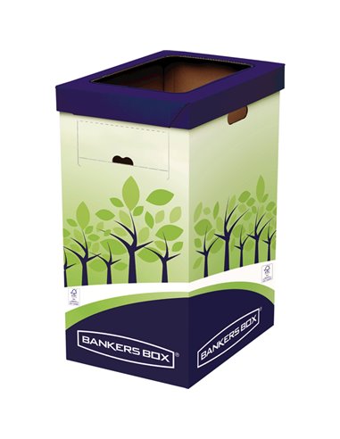 Cestino riciclo alto 31,5x60,8x42,7cm Fellowes 8049202 FELLOWES CESTINI GETTACARTE