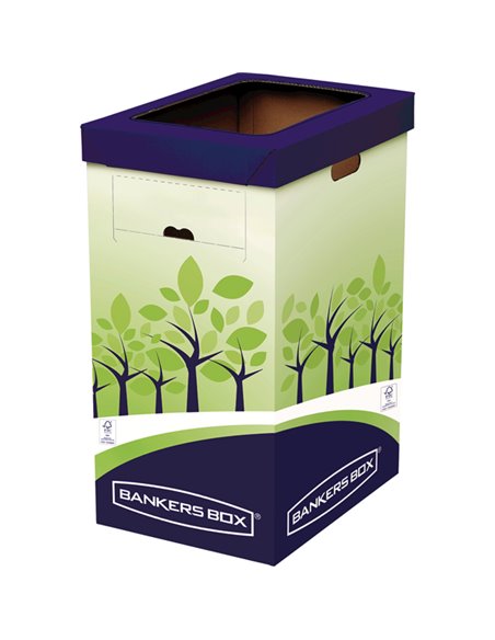 Cestino riciclo alto 31,5x60,8x42,7cm Fellowes 8049202 FELLOWES CESTINI GETTACARTE