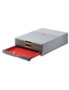 Cassettiera sottomonitor Varicolor DURABLE 7603-27 DURABLE CASSETTIERE DA SCRIVANIA 2