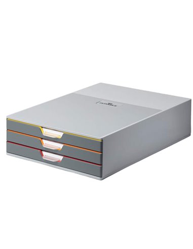 Cassettiera sottomonitor Varicolor DURABLE 7603-27 DURABLE CASSETTIERE DA SCRIVANIA