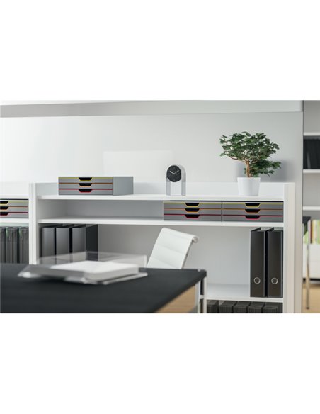 Cassettiera sottomonitor Varicolor DURABLE 7603-27 DURABLE CASSETTIERE DA SCRIVANIA