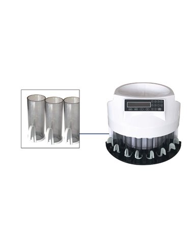 Set 8 tubi per separamonete CM012 3350T HolenBecky VERIFICA BANCONOTE-CONTA BANCONOTE