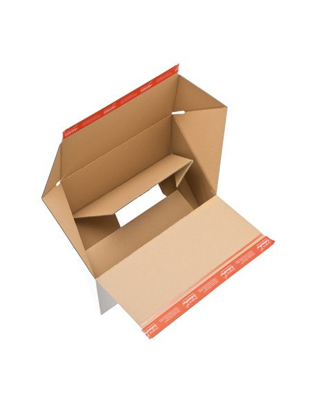 Scatola per spedizione E-Commerce 38,9x32,4x16cm Bianco CP155.356 COLOMPAC SCATOLE E TUBI PER SPEDIZIONE