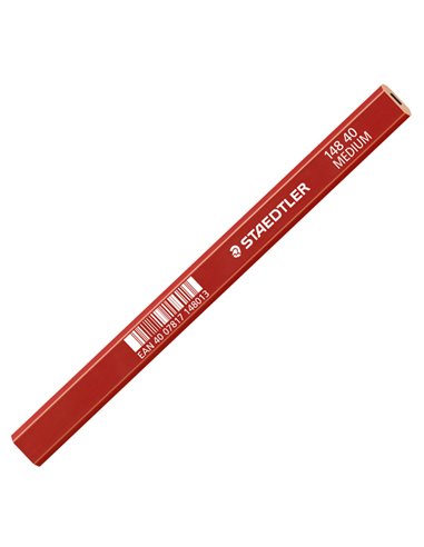 Matita Carpenter piatta grad. media Staedtler 148 40 STAEDTLER PASTELLI INDUSTRIALI