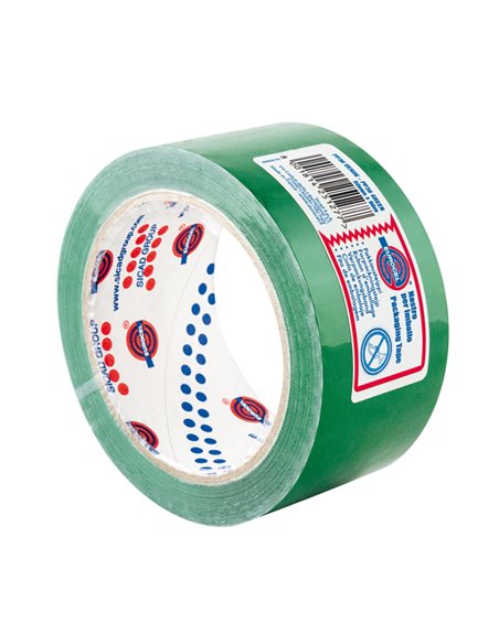 Nastro adesivo 50mm x 66m Verde PP36NN Eurocel 006111366 EUROCEL NASTRO PER IMBALLO-TENDINASTRO