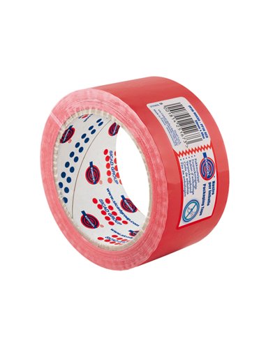 Nastro adesivo 50mm x 66m Rosso PP36NN Eurocel 006113366 EUROCEL NASTRO PER IMBALLO-TENDINASTRO