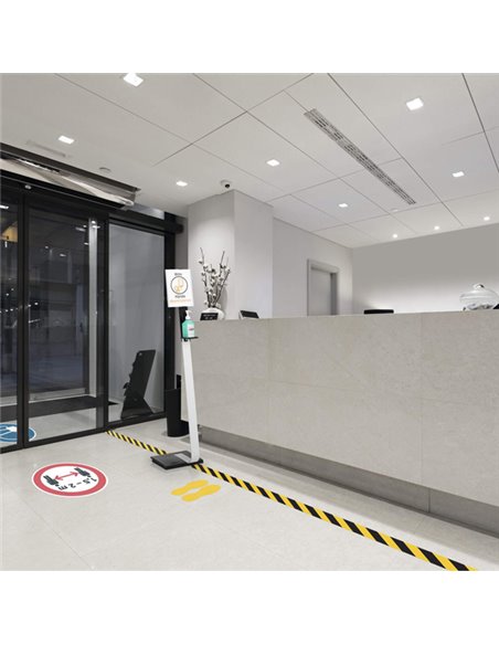 Nastro adesivo da pavimento DURALINE STRONG 50/12 50mmx30m giallo/nero Durable 1726-130 DURABLE SEGNALETICA