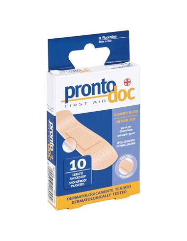 Scatola 10 Cerotti ShockStop ProntoDoc 4180 ProntoDoc PARAFARMACEUTICA