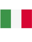 Bandiera ITALIA 100x150cm in poliestere nautico BAI150