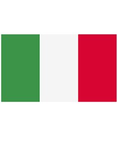 Bandiera ITALIA 100x150cm in poliestere nautico BAI150 CARTELLI SEGNALATORI SEGNALETICA
