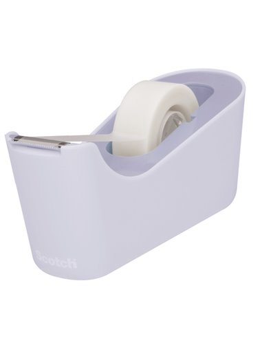 Dispenser da Tavolo C18 Lavanda+1 rotolo di nastro adesivo Scotch® Magic™ 19x33 7100180401