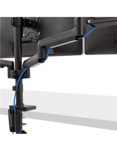 Braccio portamonitor doppio Platinum Series Fellowes 8042501